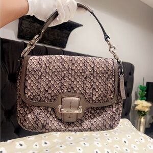 Coach Brown Crossbody Bag with Elegant Design